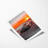 Beverly Hills Sunset - Bugatti Chiron SS Print