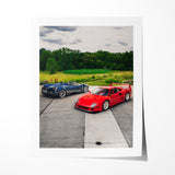Huayra & F40 Fever Dream Print