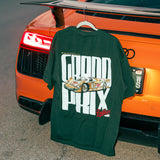 Grand Prix Tee - Green & White Colorway