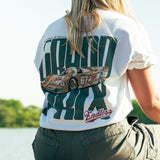 Grand Prix Tee - White & Green Colorway