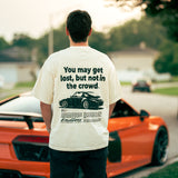 Carrera Tee - Cream & Black Colorway