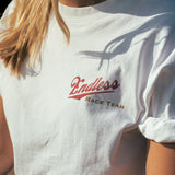 Grand Prix Tee - White & Green Colorway
