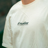 Carrera Tee - Cream & Black Colorway